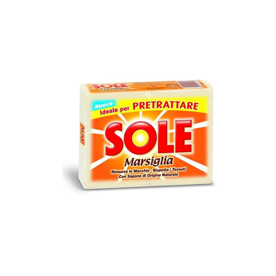 2 Blocchi sapone Gr. 300 Marsiglia Sole