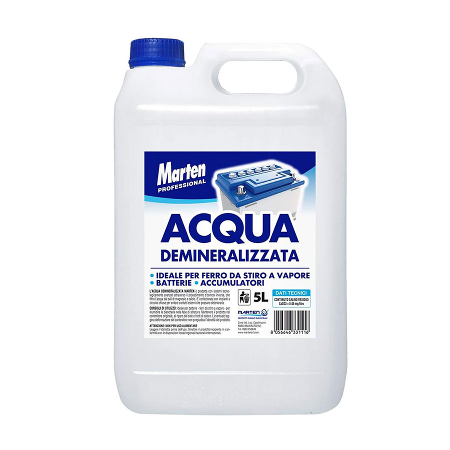 Acqua Demineralizzata 5l