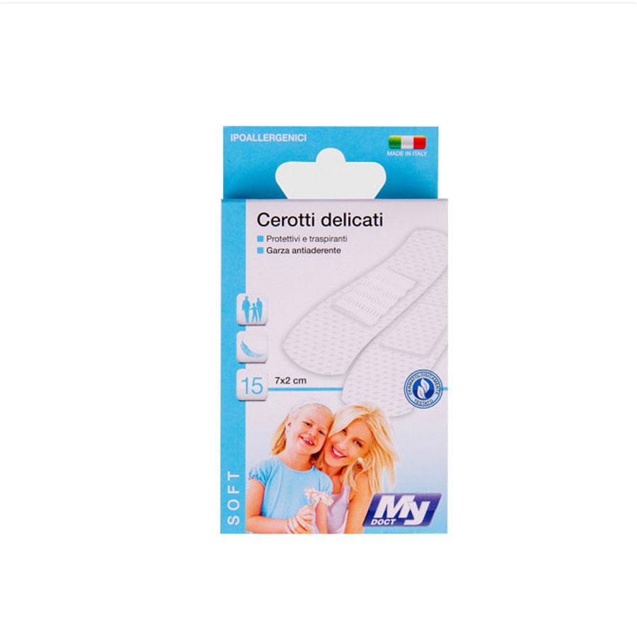Cerotti Soft TNT bianchi 15 Pz 7x2 3761