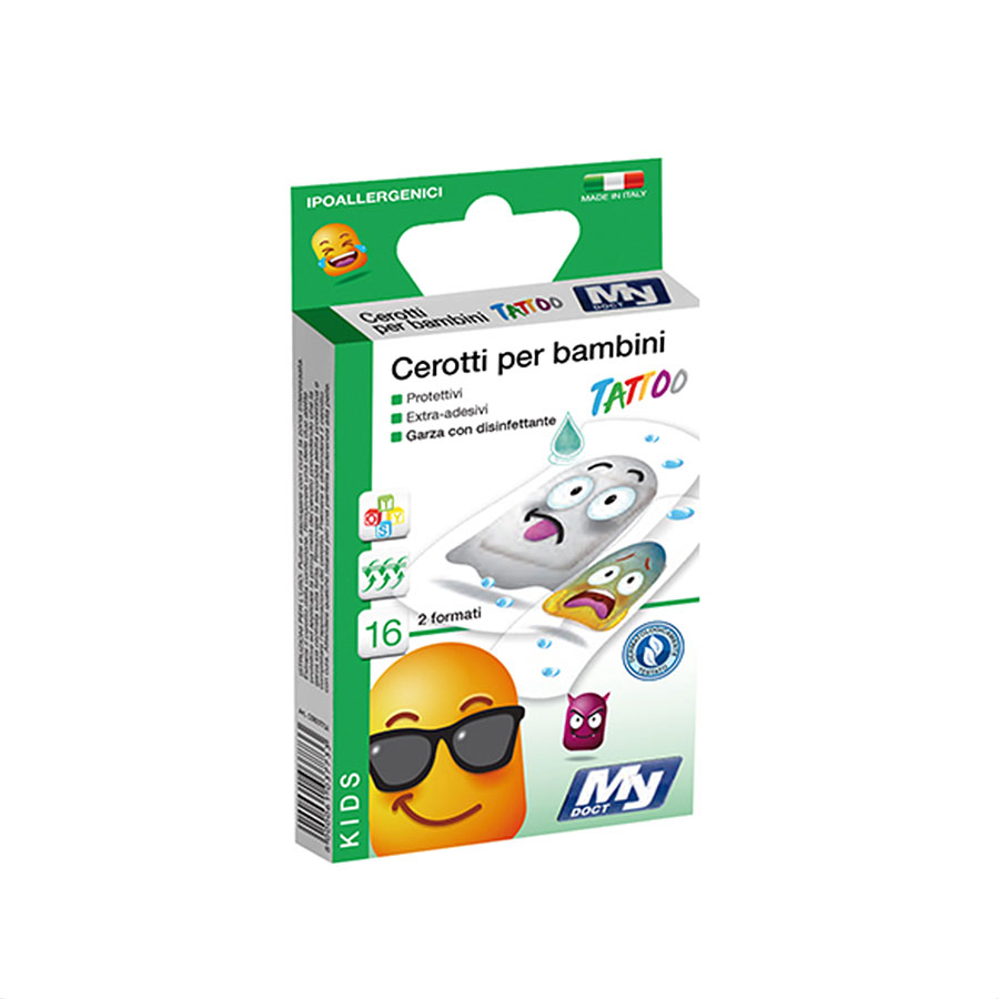 Cerotti Kids Tatoo Effect 16 Pz Ass 3773