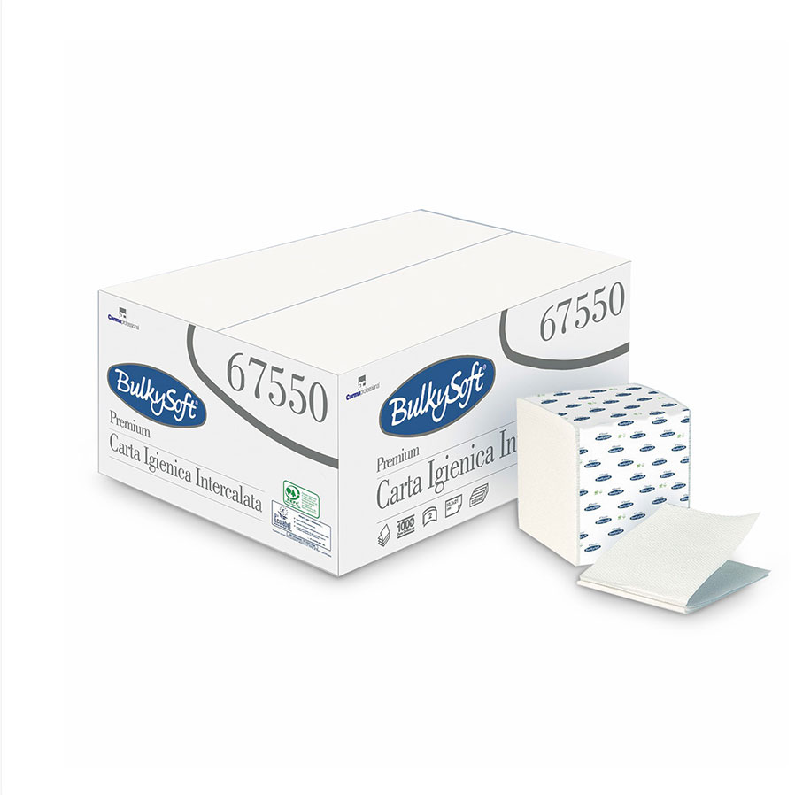 Carta igienica Interfogl. liscia 67550