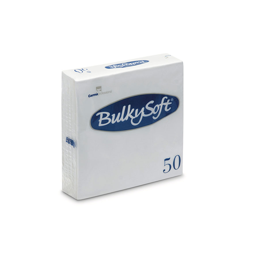 Tovagliolo bianco Pura ovatta 33x33
